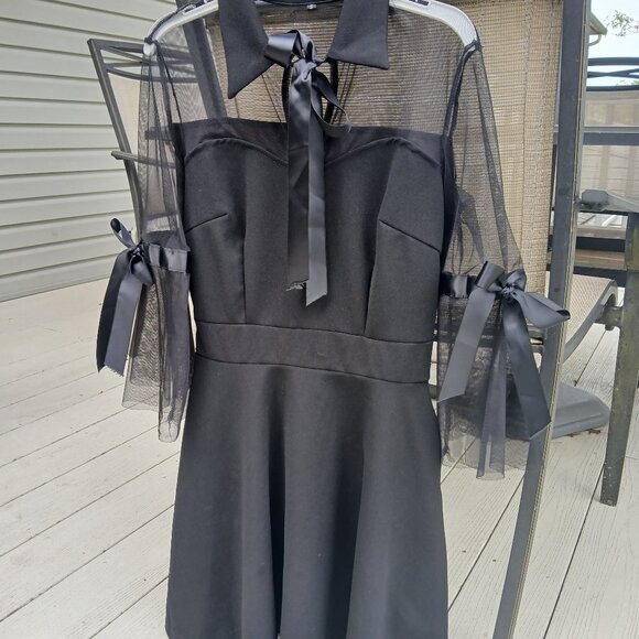 Black Goth Dress - Picture 1 of 6